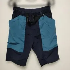 男の子　男　LOGOS ショートパンツ　ネイビー　紺　M