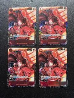 モンキー・D・ルフィ SR パラレル ST01-012 4枚　②