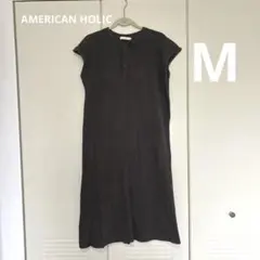 AMERICAN HOLIC ロングワンピース　サーマル　Mサイズのサムネイル