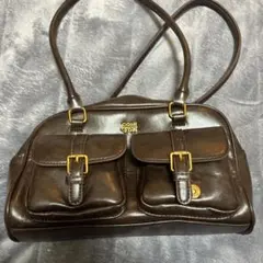 Shein ダークブラウン ハンドバッグ