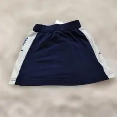 Champion スカート 110 ネイビー 白ライン　女の子のサムネイル