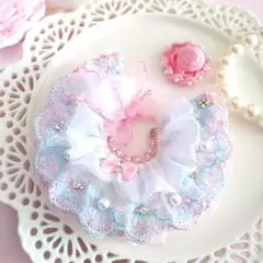 シルバニア♡お母さんドレス♡ピンク×アイス