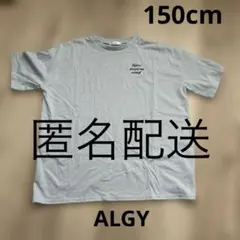 algy キッズ Tシャツ ライトブルー 羽モチーフ　チュニック丈のサムネイル