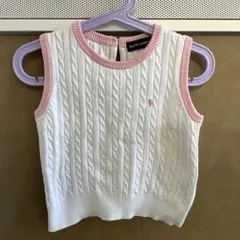 Ralph Lauren ケーブルニットベスト 100cm