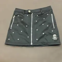 ブラックスカルデザインスカート
