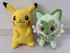 ポケモン⭐︎ピカチュウ&ニァオハぬいぐるみ2点セット⭐︎