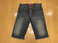 EDWIN XV デニムハーフパンツ クロップド丈のサムネイル