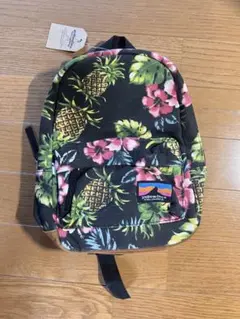 SUPERHAKKA PINEFORT】花柄バックパック リュック コーデュラ - メルカリ