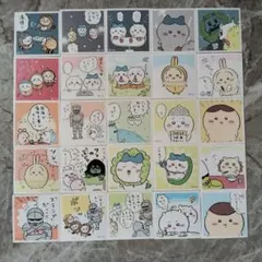【新品未使用　美品】ちいかわシールコレクション　ハチワレ　ステッカー　全25枚