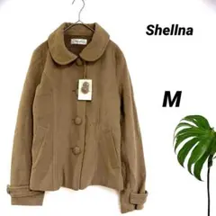 新品タグ付き/Shellna/アウタージャケット/コーデュロイ/丸襟/裏地/M