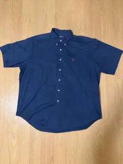Ralph Lauren BLAIRE 半袖シャツ XL ネイビー
