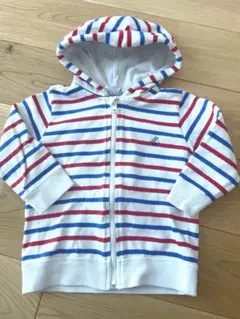 PETIT BATEAU フード付きパーカー