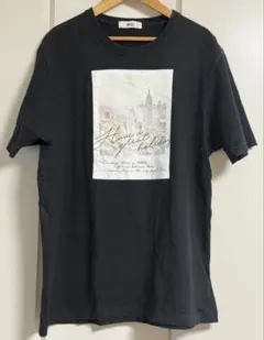 WEGO フォトプリント Tシャツ ブラック