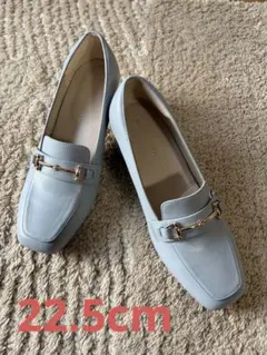 小さいサイズ♡ ローファー　水色　オリエンタルトラフィック　22.5センチ