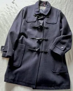 新品同様☆SIDE ダッフルコート スクールコート 濃紺