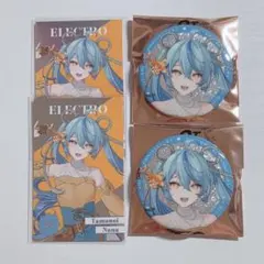 珠乃井ナナ 缶バッジ メタルカード にじさんじ 8周年 Dグループ