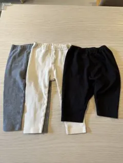 UNIQLO レギンス2点パンツ1点　計3点セット90サイズ