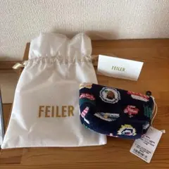 FEILER 寿司柄 ポーチ 新品