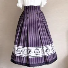 アクシーズファム×ディズニー ヴィランズ ハイウエストスカートaxesfemme