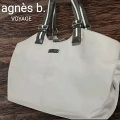 良品✨️アニエスベー ナイロン✕レザー 肩掛バッグ 軽量 A4