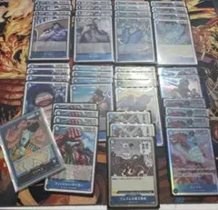 青ジンベエ構築済みデッキ(調整パーツ付き)