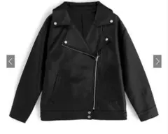 GRL ライダースジャケット 黒