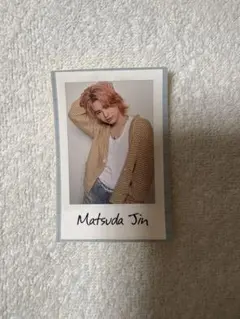 松田迅 ステッカー 写真集