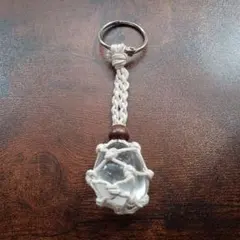 水晶　天然石　キーホルダー