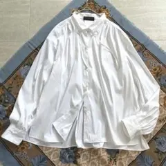 美品＊トゥモローランドコレクション コットンブロード ギャザー ブラウス リボン