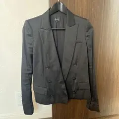 LE CIEL BLEU ルシェルブルー　ブラック テーラードジャケット 38