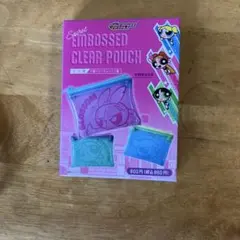 パワーパフガールズ エンボスクリアポーチ　BLOSSOM