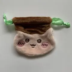 ちいかわ くりまんじゅう お顔巾着　フェイス巾着