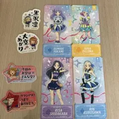 アイカツ！チケットライクコレクション　モバイルステッカーコレクション