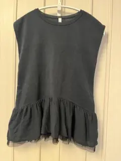 Speick & Span黒 ノースリーブチュニック