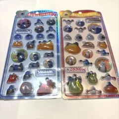 うるちゅるポップシール パペットスンスン　ノンノン