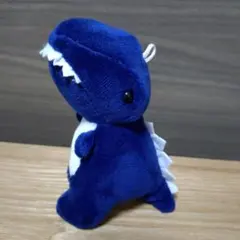 ダイソー　恐竜（ティラノサウルス）キーチェーン　ぬいぐるみ