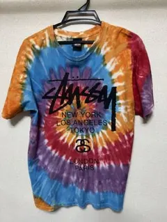 STUSSY タイダイ Tシャツ Mサイズのサムネイル