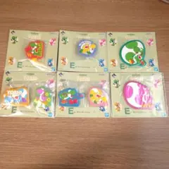 一番くじ スーパーマリオ with YOSHI E賞 ラバーコレクション コンプ