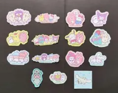 【匿名配送】サンリオキャラクターズ カナヘイ ステッカー 15枚セット