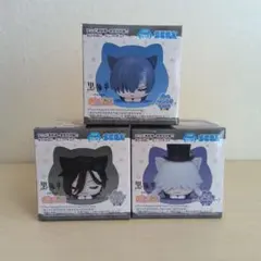黒執事　寄宿学校編　おひるねこ　ミニ フィギュア　3種　セット 黒執事 -寄宿学校編- おひるねこミニフィギュア SEGA プライズ 3種×2