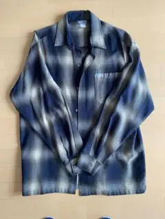 オンブレチェックシャツ usa