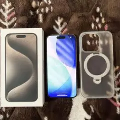 iPhone 15 Pro ナチュラルチタニウム 128GB おまけ