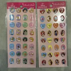 ♡新品２種類セット♡ディズニープリンセス♡ストーンシール♡