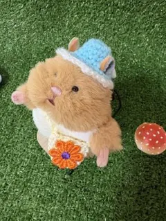 はむにぎり用　帽子とバックのセット
