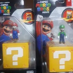 スーバーマリオミニフィギア　マリオ&ルイージ