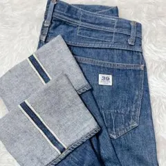 極美品 kafika カフィカ セルビッチ 赤耳 ストレートデニム 岡山児島のサムネイル