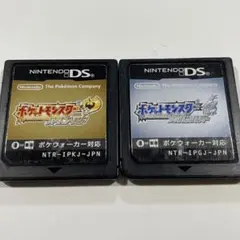 ポケットモンスター ハートゴールド、ソウルシルバー　2本セット