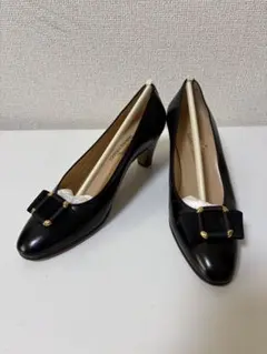 【美品】TANINO CRISCI パンプス ブラック EU34 21.5cm