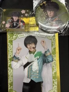 刀ミュ　シブツタ　博覧会　ブロマイド　缶バッジ　メモスタンド　篭手切