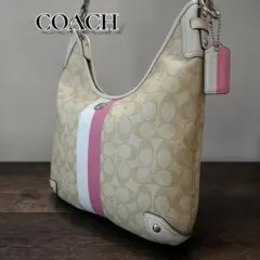 COACH コーチ シグネチャー 2Way ワンショルダー PVCのサムネイル